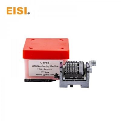Customize Arabic GTO Numbering Machine 7 Digits 1 PCS / Plastic Box